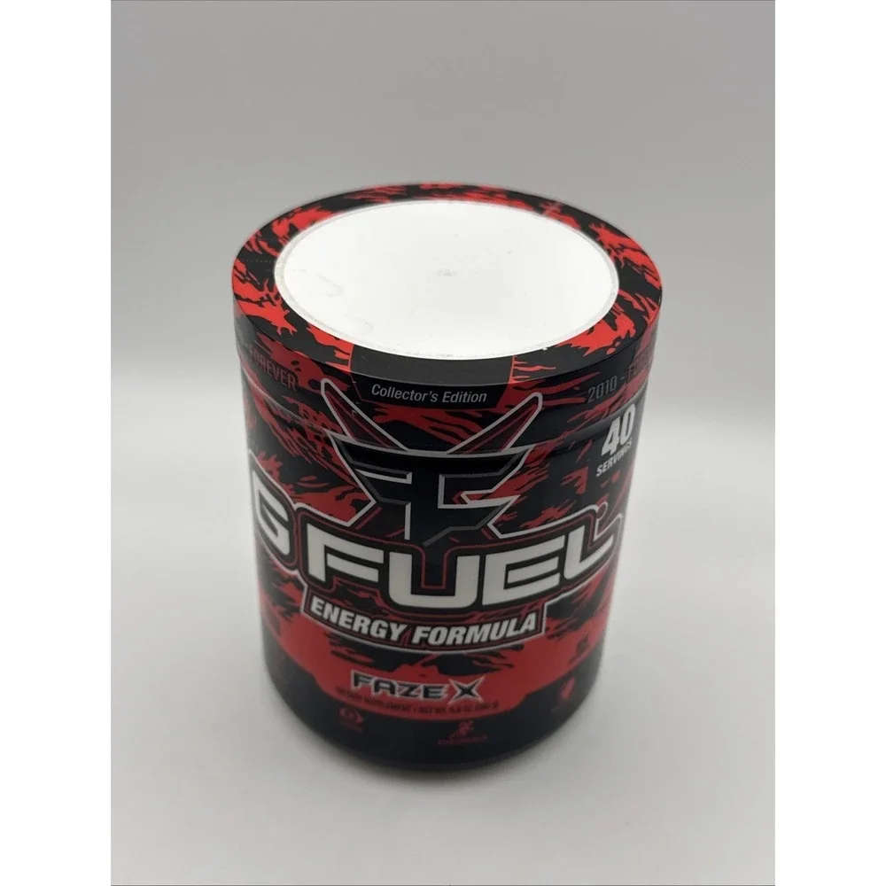 G FUEL x FaZe Clan Collector's Edition Tub New Sealed Rare Discontinued